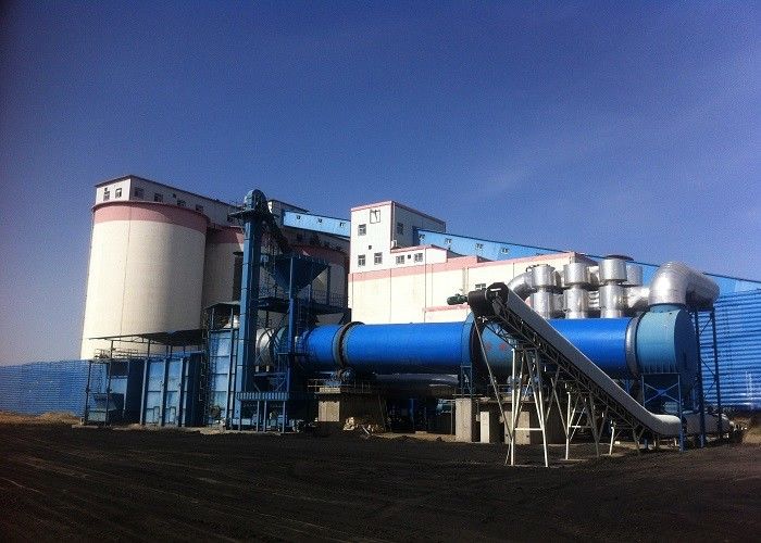 Industrial Rotary Dryer Machine , Rotary Drying Line For Fertilizer Plant