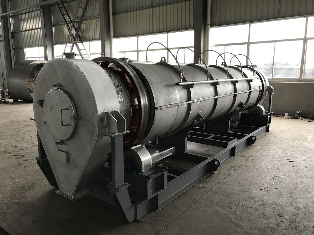 Energy Saving Rotary Drying Machine Steady Structure For Chemical Industry