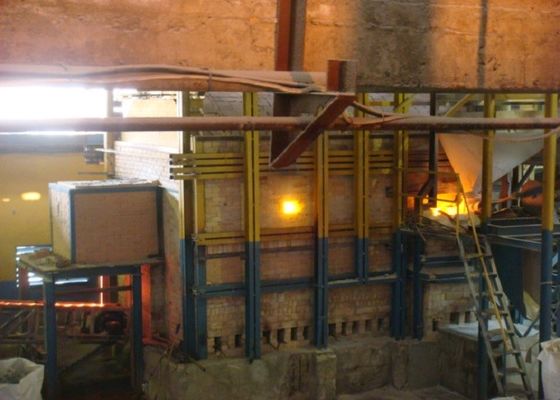 ISO9001 Sodium Silicate Production Line / Water Glass Drying Furnace